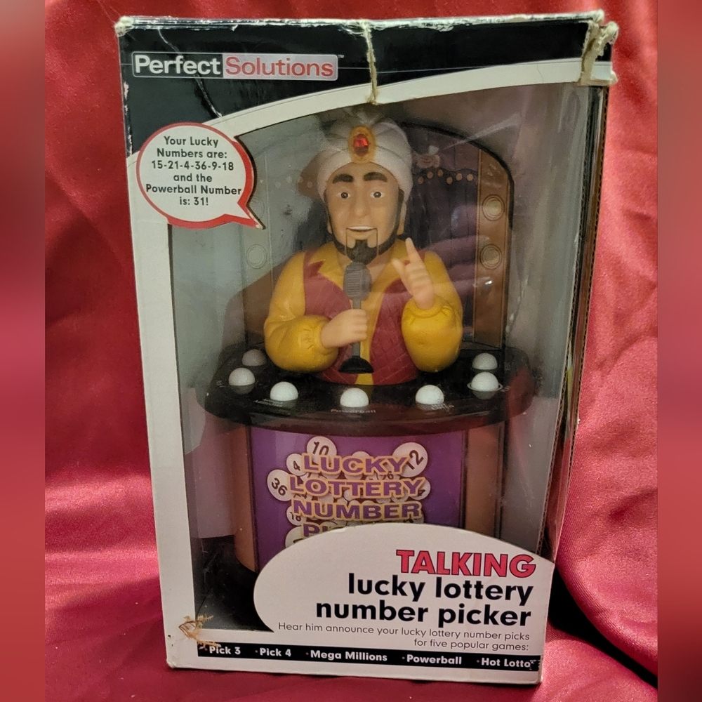 Talking Lucky Lottery Number Picker